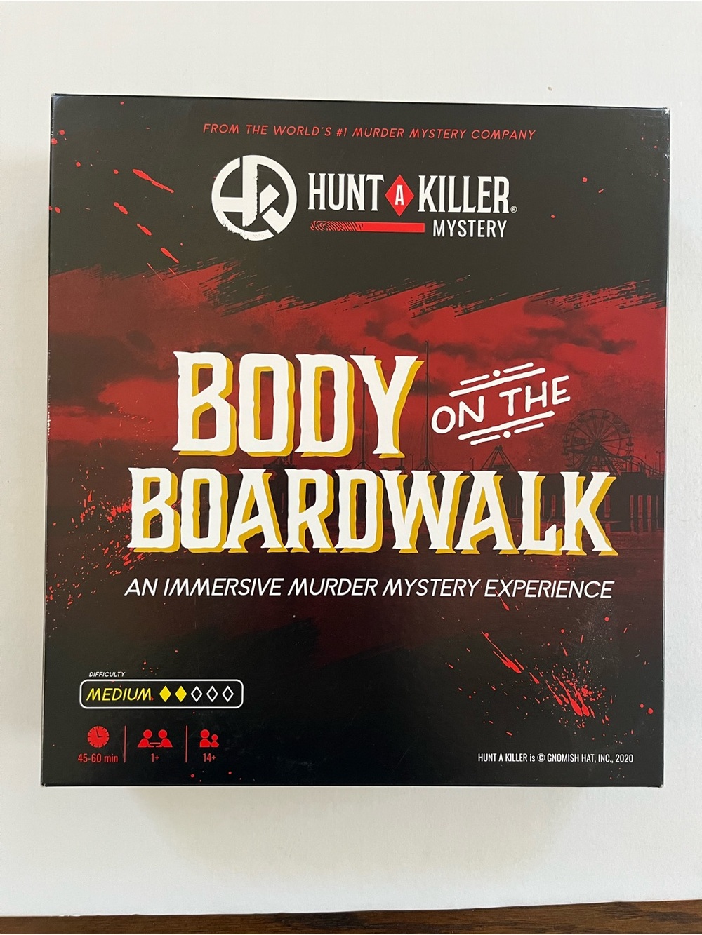 Hunt A Killer Mystery Game Body On The Boardwalk Family Game Murder Mystery
